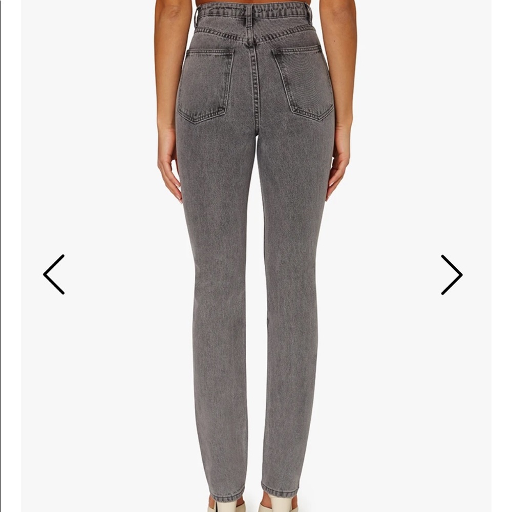 WeWoreWhat Icon Jean Gray washed denim